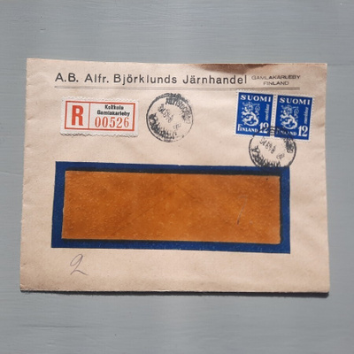 Firmakuori Kokkola, Alfr Björlundas järnhandel -48 R-kuori