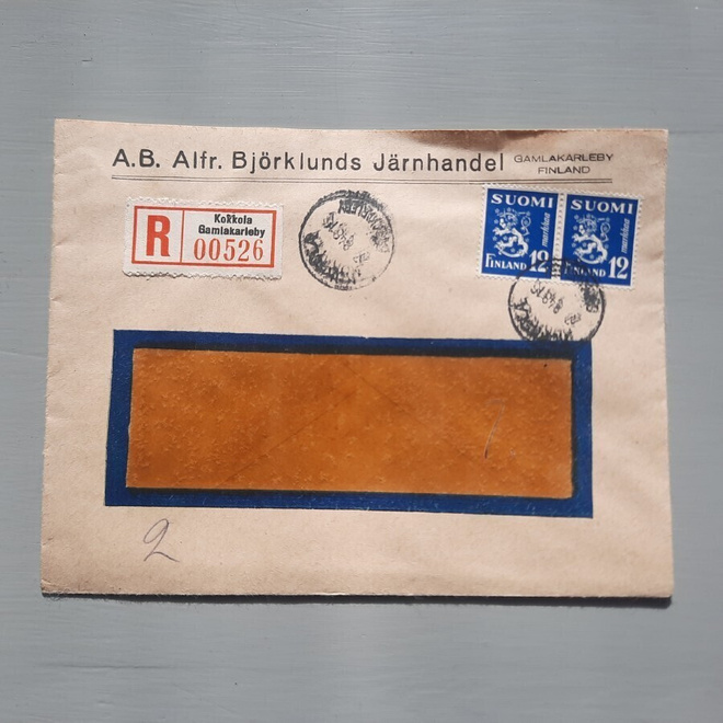 Firmakuori Kokkola, Alfr Björlundas järnhandel -48 R-kuori