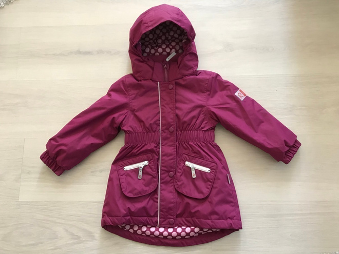 Reimatec Milla talvitakki Boysenberry koko 92 cm