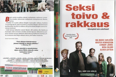 seksi toivo & rakkaus (298) k -FI- suomik. DVD 2005 ruotsi