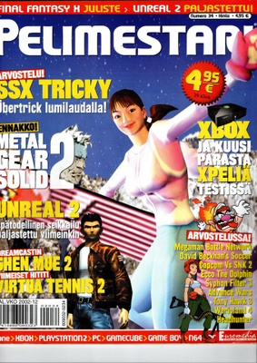 PELIMESTARI n:o 34 2002  Katso kuvat.