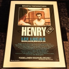 Alkuperäinen suomalainen elokuvateatterijuliste: 'HENRY' - pikkukuva 1
