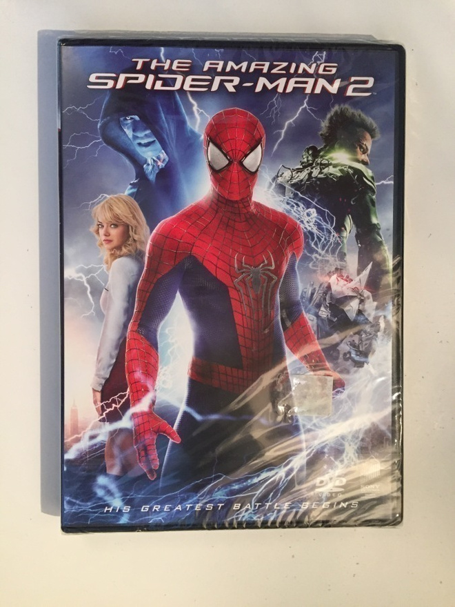 Amazing Spider-Man 2 (2014) Andrew Garfield [DVD] UUSI!