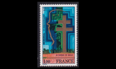 Ranska 2036 ** De Gaulle -muistomerkki (1977)