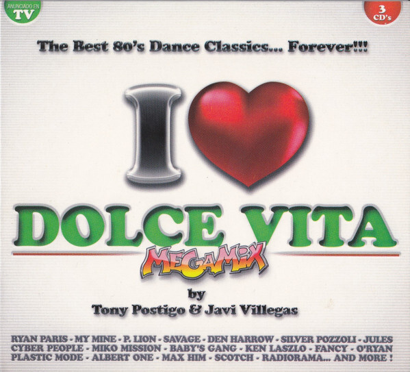Various – I Love Dolce Vita Megamix 3CD