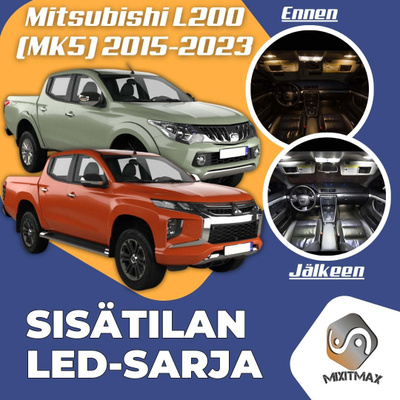 Mitsubishi L200 / Triton (MK5) Sisätilan LED-sarja 6-osain
