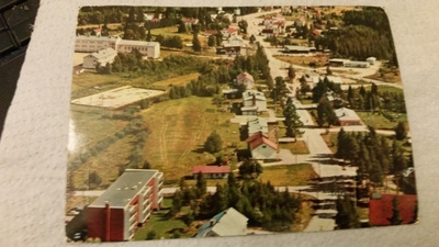 Rautavaara. Karhumäen ilmakuva. Kulkenut. Väri.