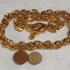 21k kullattu Kanadalainen kaulakoru Gold plated - pikkukuva 3