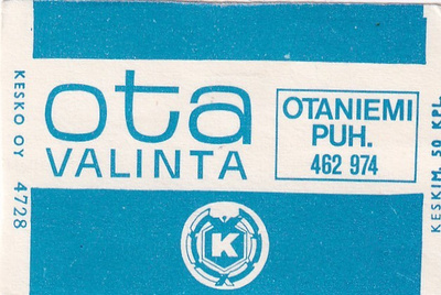 Helsinki, Otaniemi, OTA valinta , Kesko  4/16
