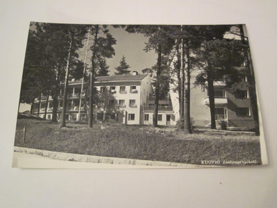 VANHA Postikortti Kuopio 1950-l Alkup.Mallikappale