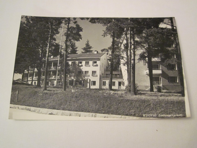 VANHA Postikortti Kuopio 1950-l Alkup.Mallikappale