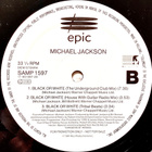 MICHAEL JACKSON: Black or white REMIX 12" - pikkukuva 3