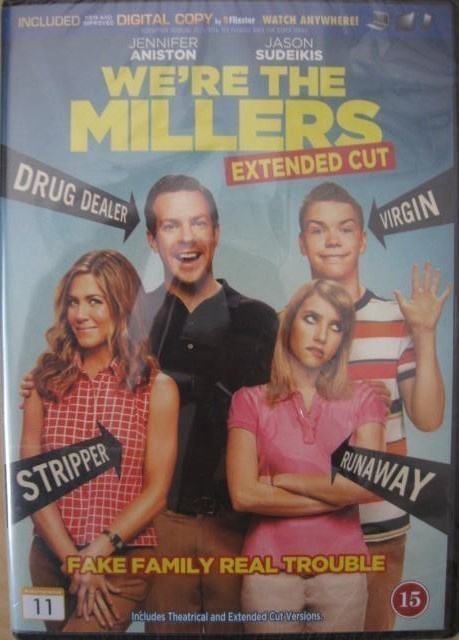 WE`RE THE MILLERS DVD UUSI