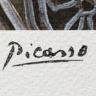 PABLO PICASSO "CLAUDE AND ..." - LITOGRAFI - LIMITED EDITION - pikkukuva 3