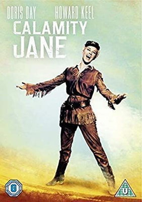 calamity jane (45 096) UUSI -GB- DVD doris day 1953 sub.gb