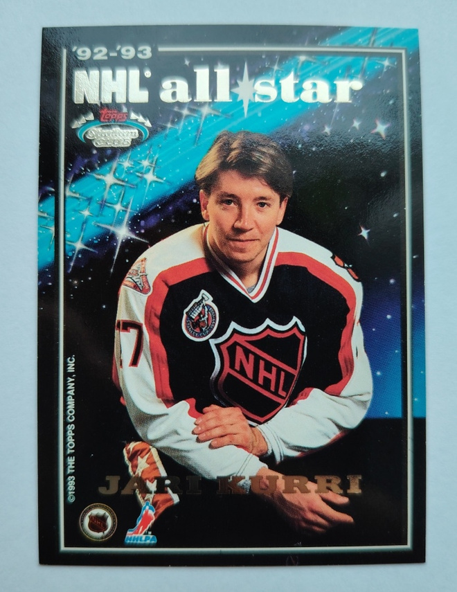 1993-94 Topps Stadium Cub All-Stars Jari Kurri/Alexander Mog