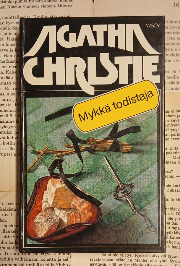 Agatha Christie - Mykkä todistaja (sid.)