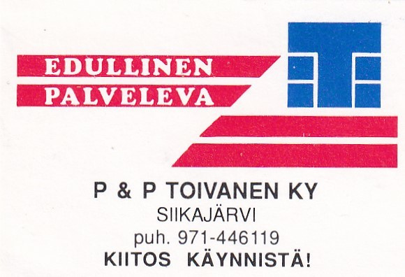 Siikajärvi, P & P Toivanen Ky    b598