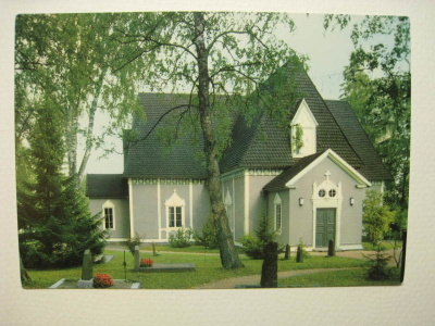 Tuusulan kirkko – postikortti - kulkematon