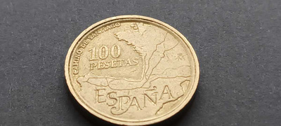 Espanja 100 pesetas, 1993