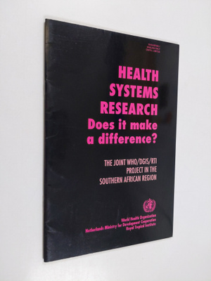 Health systems research : does it make a difference?