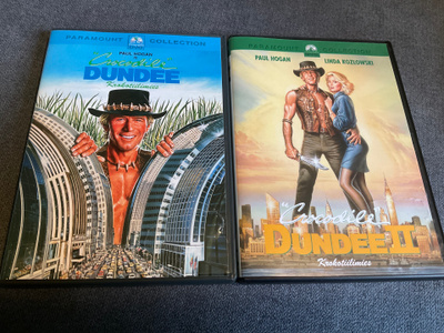 Crocodile Dundee - Krokotiilimies 1&2 (dvd)