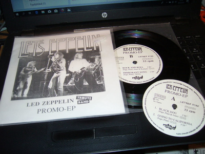 7" EP : LET'S EPPELIN : PROMO-EP ( sis. postik. )