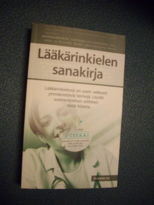 LÄÄKÄRINKIELEN SANAKIRJA (1.p.2002) Sis.postikulut