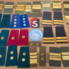 Militaria.  Arvomerkit, olkapoletit, M/91 - pikkukuva 2