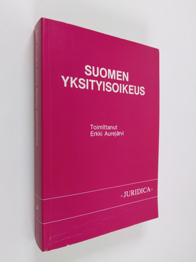 Erkki (toim.) Aurejärvi : Suomen yksityisoikeus