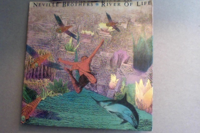 THE NEVILLE BROTHERS  ::  RIVER OF LIFE :: VINYYLI  7"  1990