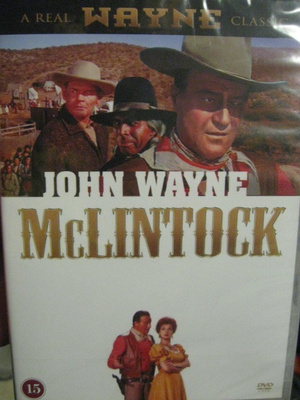 McLINTOCK/ LÄNNEN  HURJAPÄÄT  DVD JOHN WAYNE