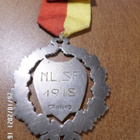 Vanha  Palkintomitali  1918   UH leimalla    ja alkup. nauha - pikkukuva 2