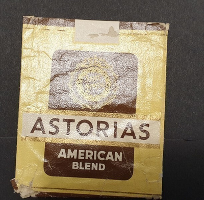 tupakka-aski etureuna Astorias American blend