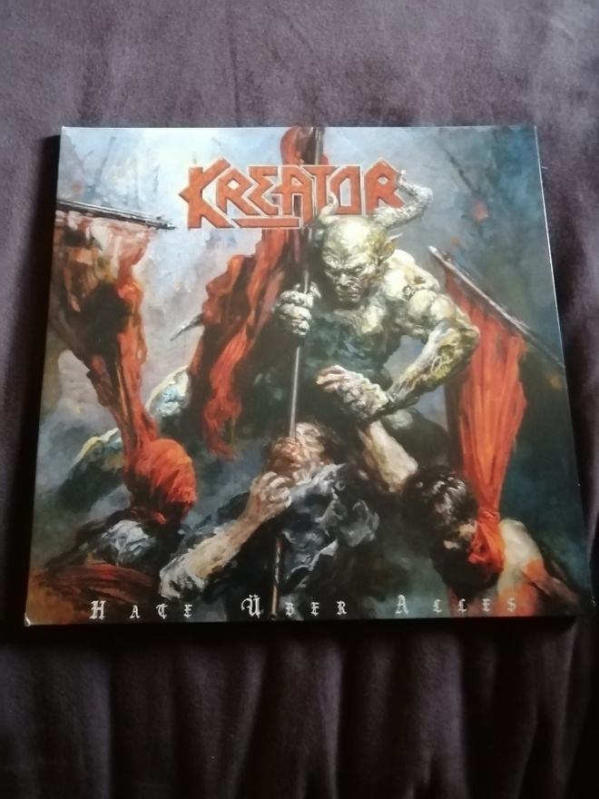 Kreator - Hate uber alles ( vinyl, lp Ltd, Picture vinyl)
