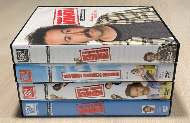 Kovan onnen kundi (2005-2009) koko TV-sarja (16DVD)