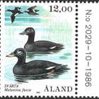 Ål 1987 Lintusarja 12,00 mk välilöpari numero / ** LaPe 022 - pikkukuva 1