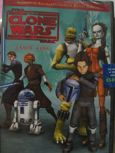 STAR WARS -  THE CLONE WARS DVD 2. KAUSI - OSA 4