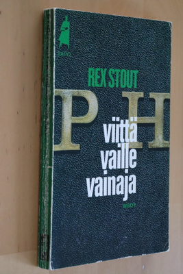 Rex Stout : Viittä vaille vainaja ( SAPO 2.p. 1971 )