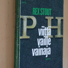 Rex Stout : Viittä vaille vainaja ( SAPO 2.p. 1971 ) - pikkukuva 1