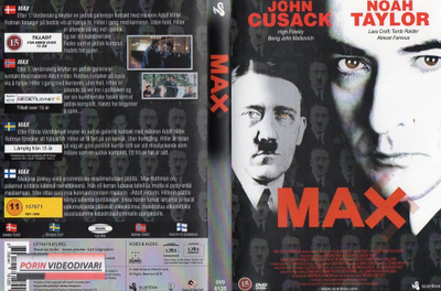MAX (8 758) -FI- DVD JOHN CUSACK,adolf hitler taitelijasta-