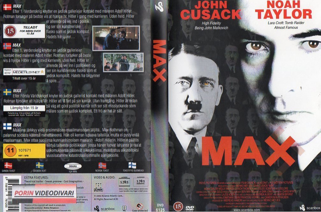 MAX	(8 758)	-FI-	DVD		JOHN CUSACK,adolf hitler taitelijasta-
