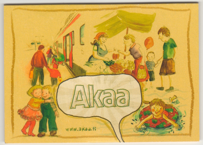 Akaa Toijala Viiala kortti + kartta