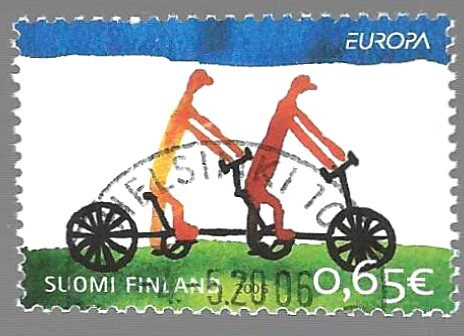 2006 EUROPA-MERKKI HELSINKI 10 4.5.2006 ILM.PÄIVÄN LEIMA