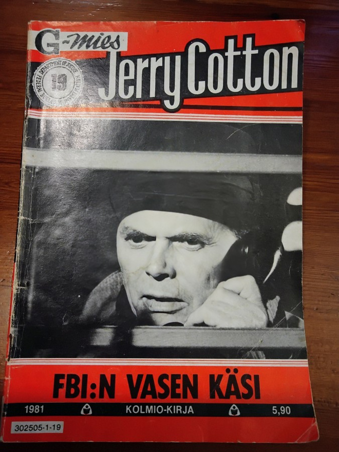 FBI:n vasen käsi - Jerry Cotton 19 1981