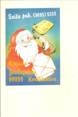 SOITA PUKILLE ,,,, POSTI / TELE ,,,, KULKEMATON
