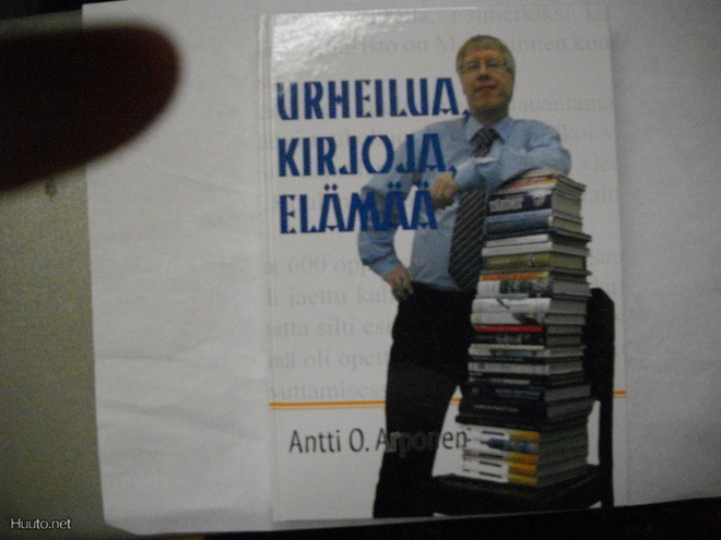 Antti O.Arponen: Urheilua, kirjoja, elämää (20.3)
