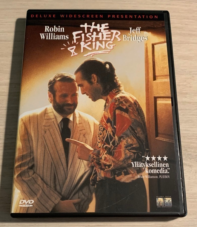 Fisher King (1991) Robin Williams & Jeff Bridges (UUSI)