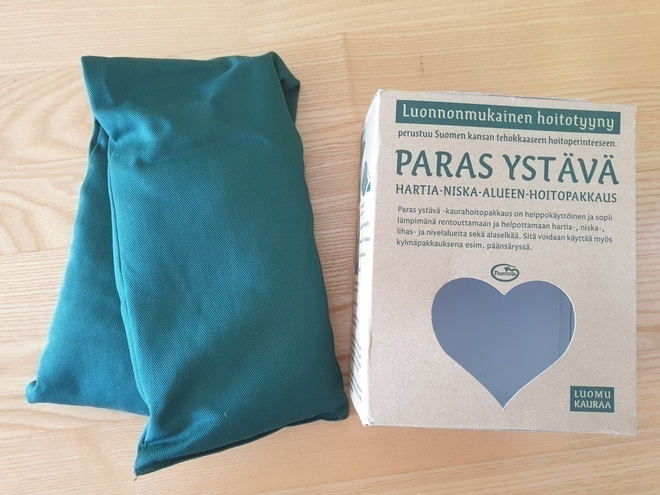 Luonnonmukainen hoitotyyny / Organic heating & cooling kit
