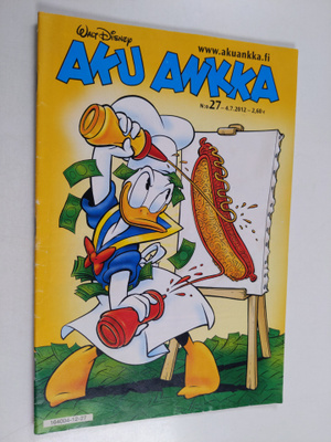 Aku Ankka 27/2012